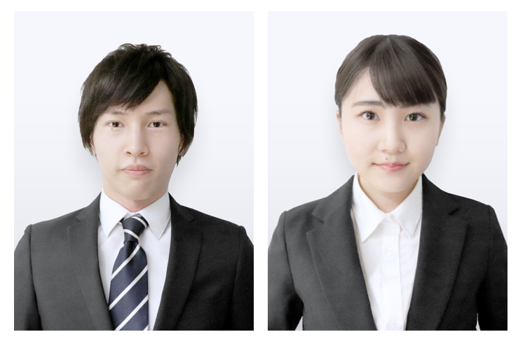 履歴書に貼る写真の見本